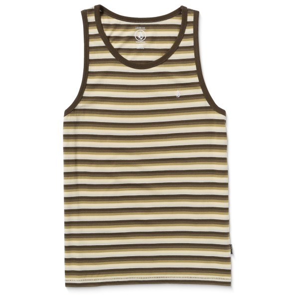 Volcom - Level Stone Tank - Tank Top Gr L beige von Volcom