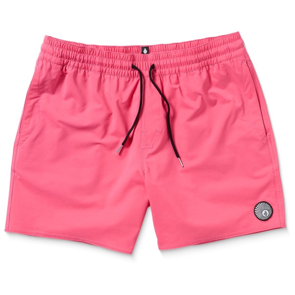 Volcom - Lido Solid Trunk 16'' - Boardshorts Gr L rosa von Volcom
