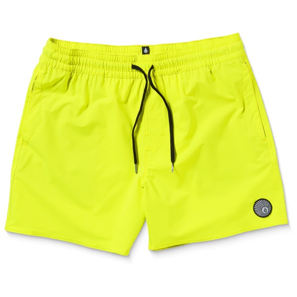 Volcom - Lido Solid Trunk 16'' - Boardshorts Gr S gelb von Volcom