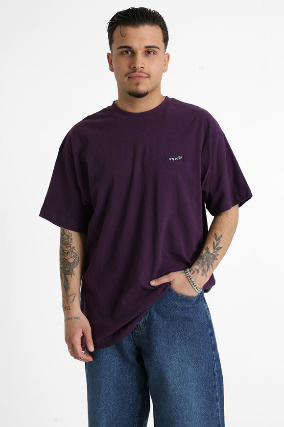 Volcom Pistol Stone Oversize T-Shirt | Grape Royale | Herren | M Volcom Pistol Stone Oversize T-Shirt | Grape Royale | Herren | M von Volcom