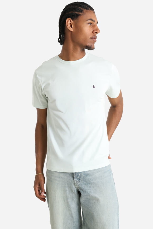 Volcom Stone Blanks BSC T-Shirt | Cloud Blue | Herren  | M von Volcom