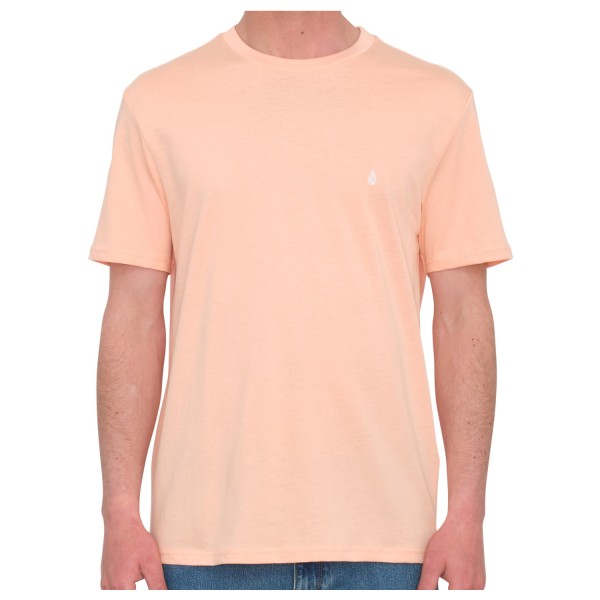 Volcom - Stone Blanks Basic S/S - T-Shirt Gr L rosa von Volcom