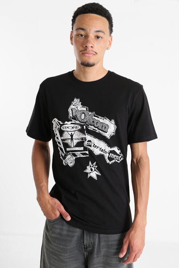 Volcom V Ent T-Shirt | Black | Herren  | M von Volcom