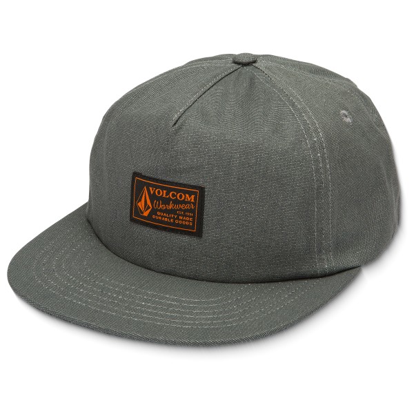 Volcom - Workwear Adjustable Hat - Cap Gr One Size grau von Volcom