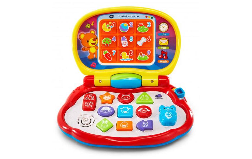 Vtech® Lernspielzeug »Entdecker Laptop«, (Set, 1 St., 1), von Pädagogen entwickelt von Vtech®