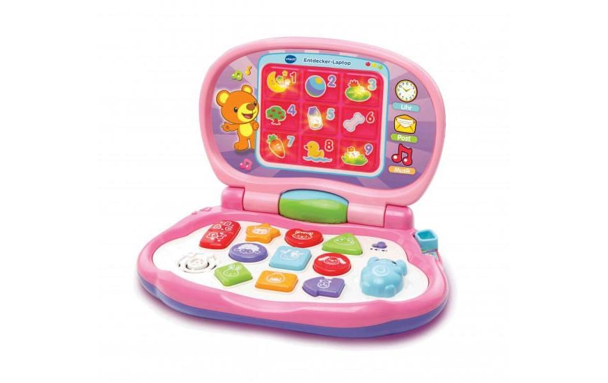 Vtech® Lernspielzeug »Entdecker Laptop, pink« von Vtech®