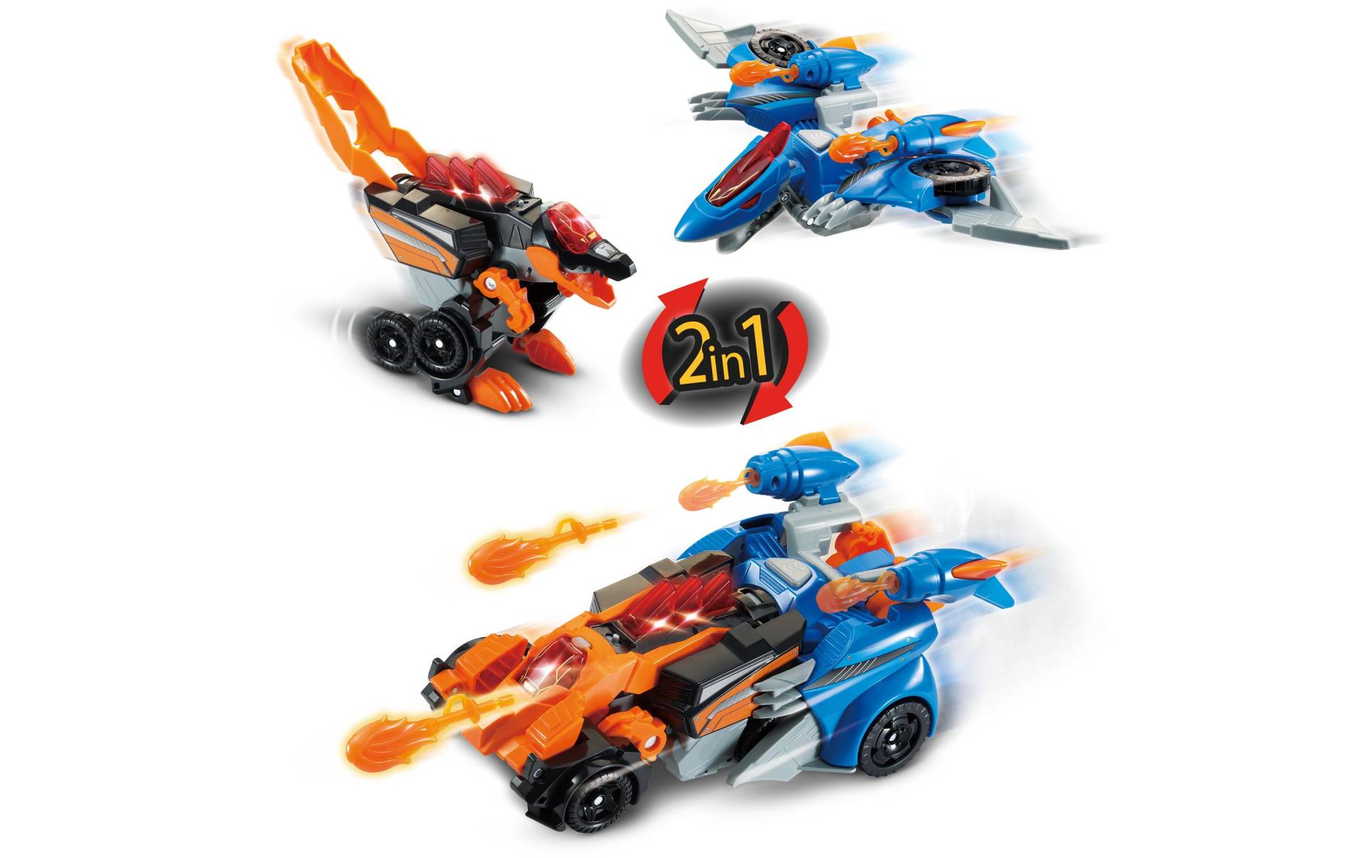 Vtech® Lernspielzeug »Switch & Go Dinos - 2-in-1 Spinosaurus & Pterodaktylus -DE-« von Vtech®