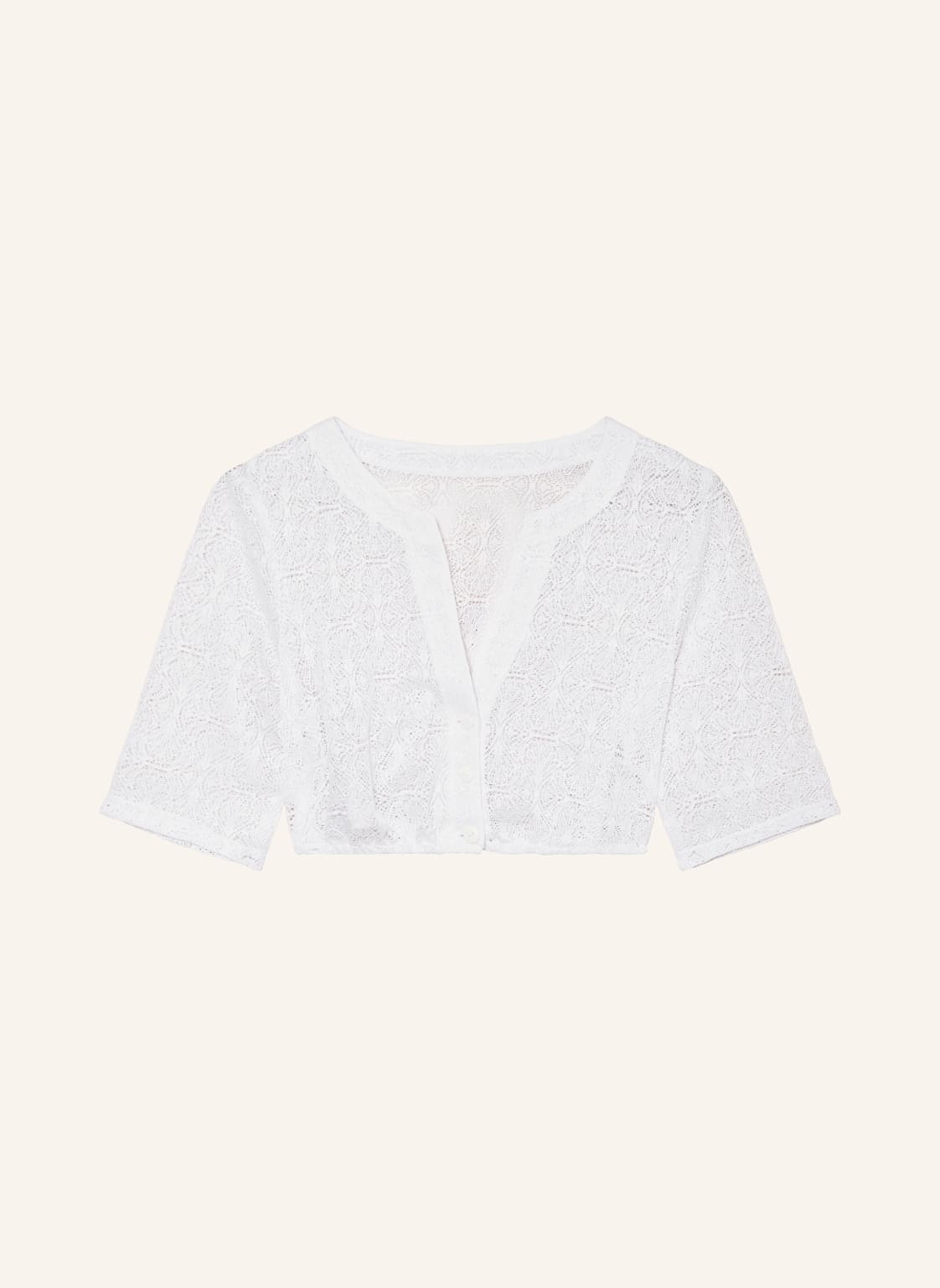Waldorff Dirndlbluse Aus Spitze weiss Waldorff Dirndlbluse Aus Spitze weiss von WALDORFF