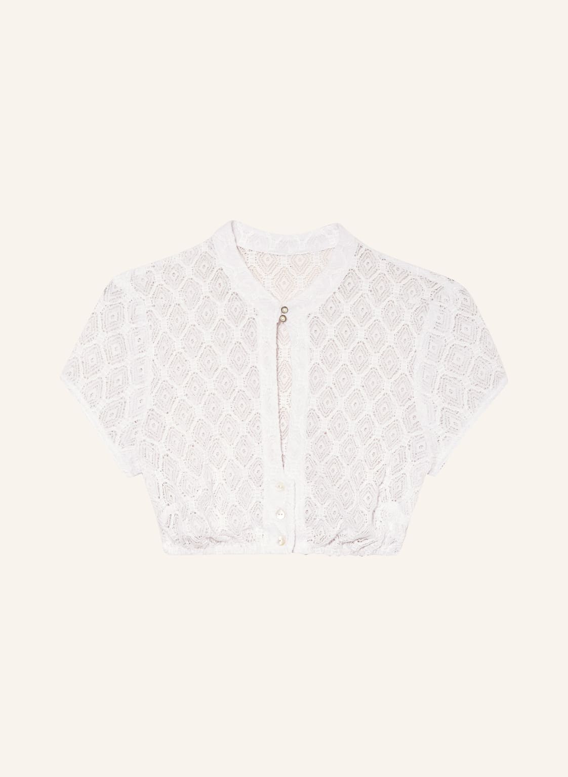 Waldorff Dirndlbluse Aus Spitze weiss Waldorff Dirndlbluse Aus Spitze weiss von WALDORFF