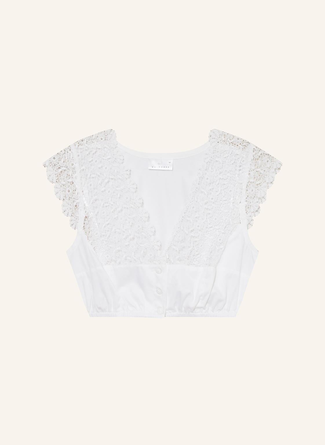 Waldorff Dirndlbluse weiss Waldorff Dirndlbluse weiss von WALDORFF