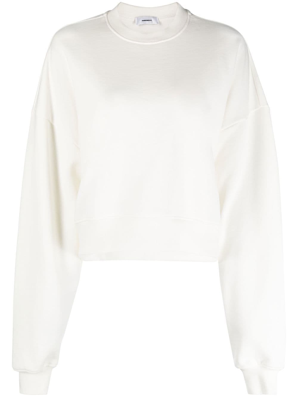 WARDROBE.NYC crew-neck pullover sweatshirt - White von WARDROBE.NYC