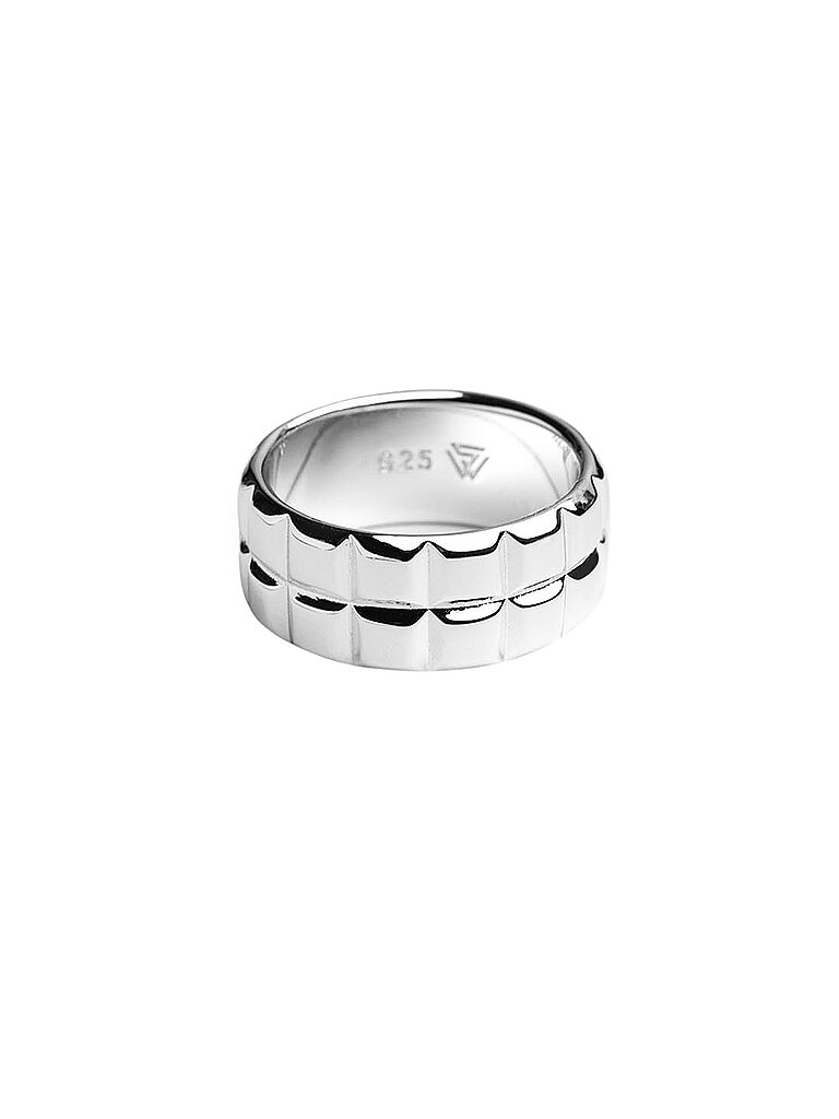 WARPEDSENSE Ring THIRTYTWO silber | M von WARPEDSENSE