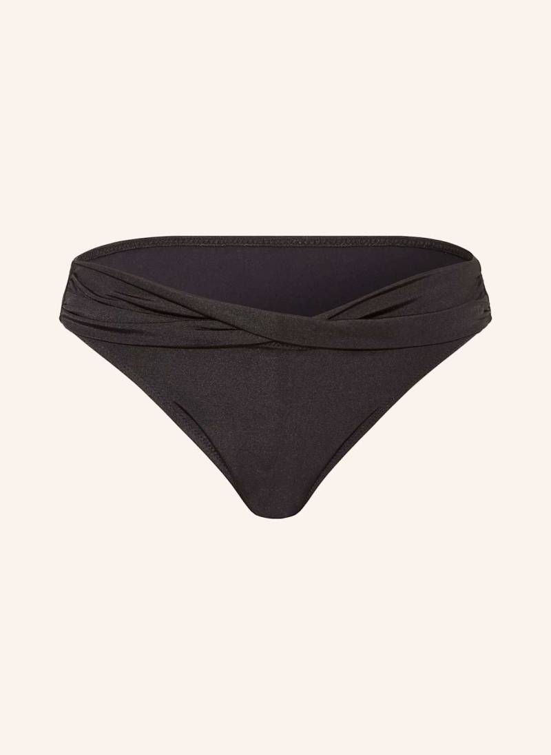 Watercult Basic-Bikini-Hose Shimmering Solids schwarz von WATERCULT