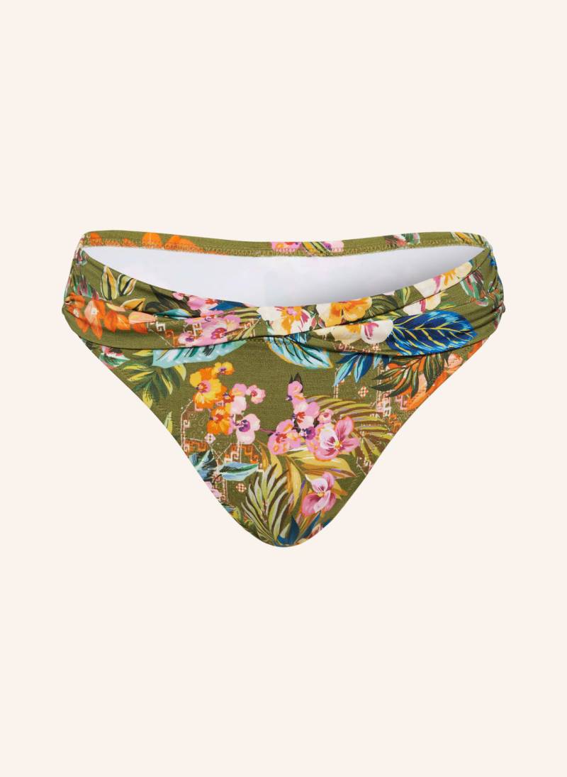 Watercult Basic-Bikini-Hose Sunset Florals gruen von WATERCULT