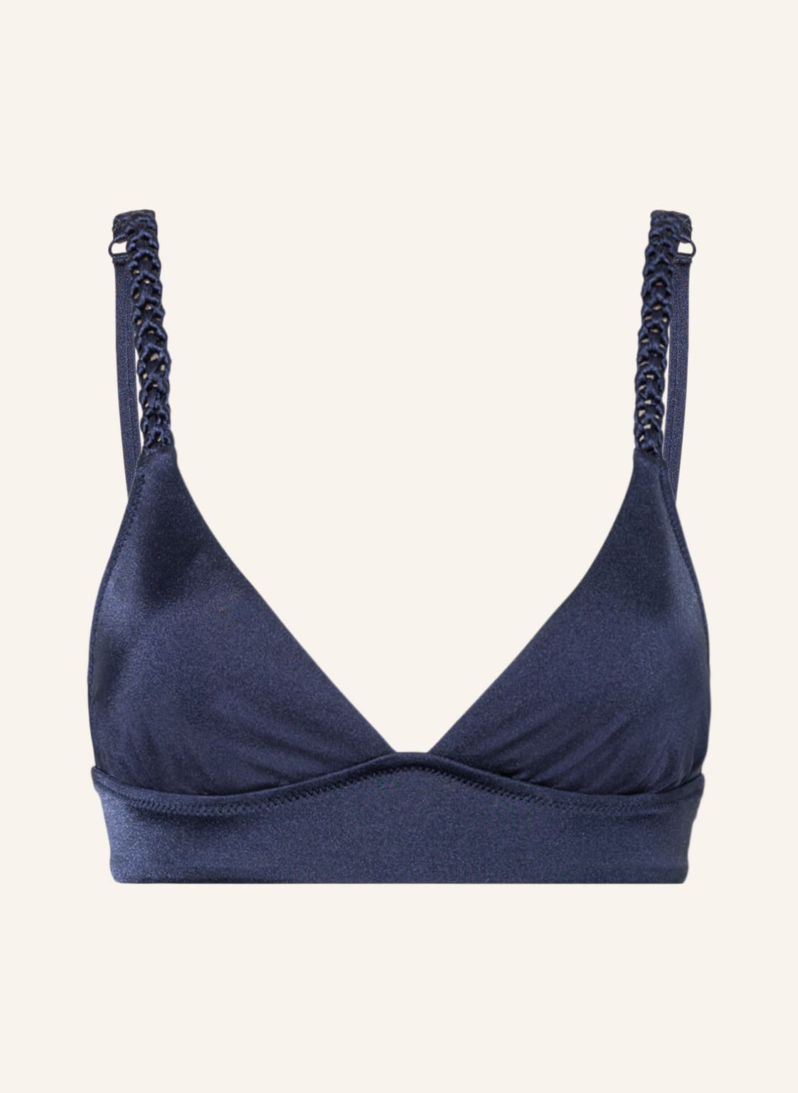 Watercult Bralette-Bikini-Top Makramé Love blau von WATERCULT