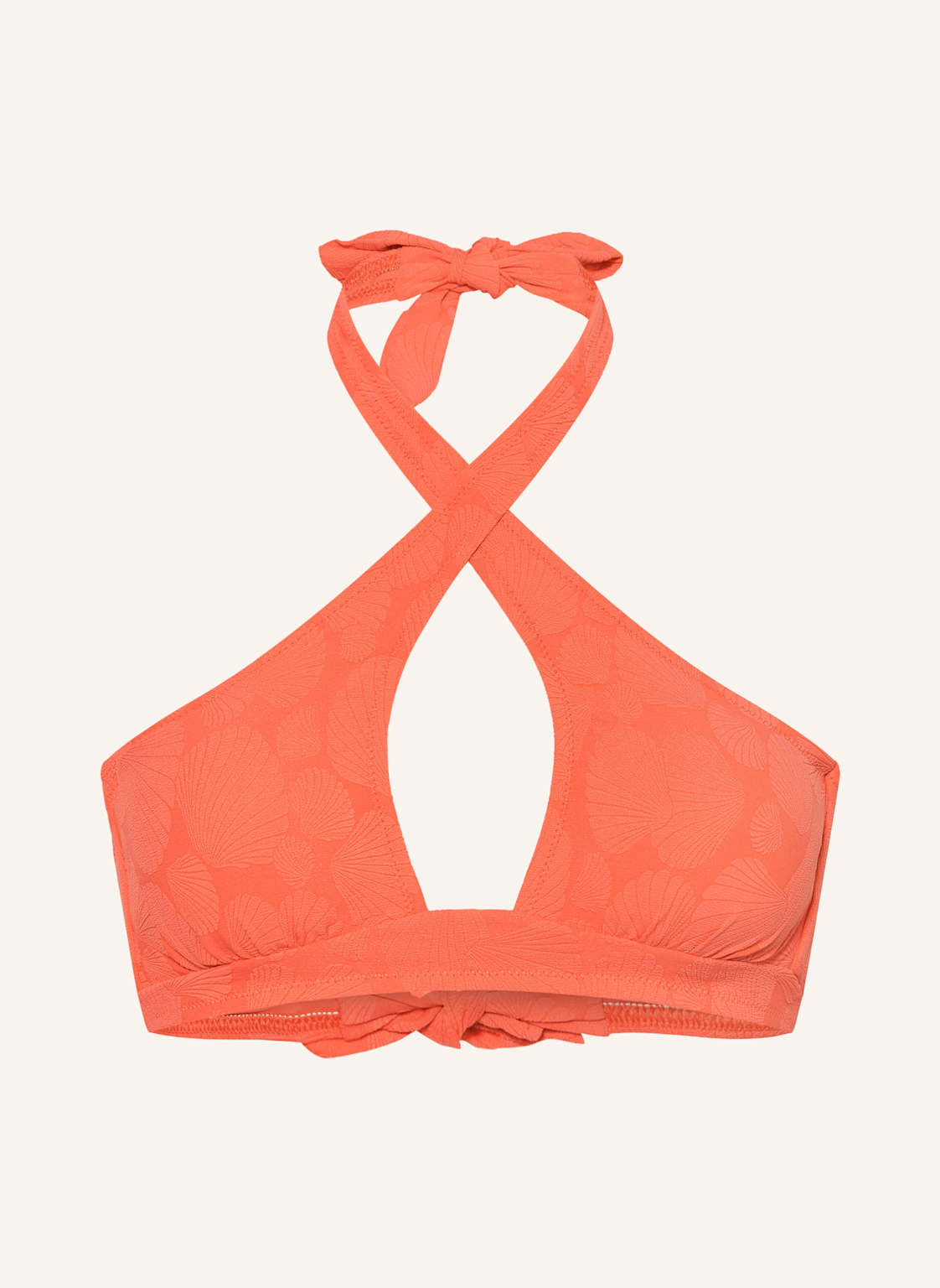 Watercult Neckholder-Bikini-Top Coastal Daydream orange von WATERCULT