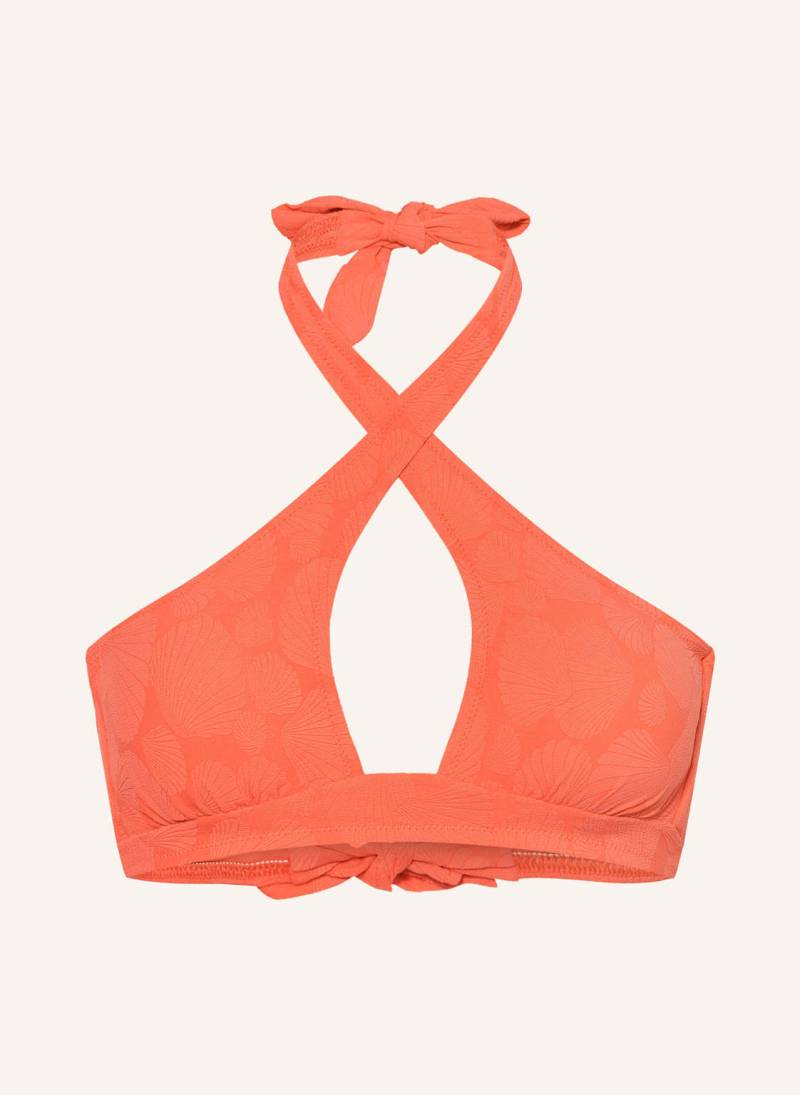 Watercult Neckholder-Bikini-Top Coastal Daydream orange von WATERCULT