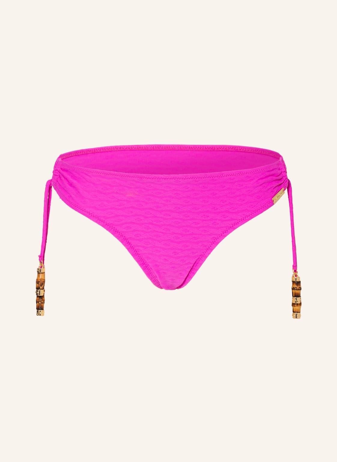 Watercult Triangel-Bikini-Hose Bamboo Solids pink von WATERCULT