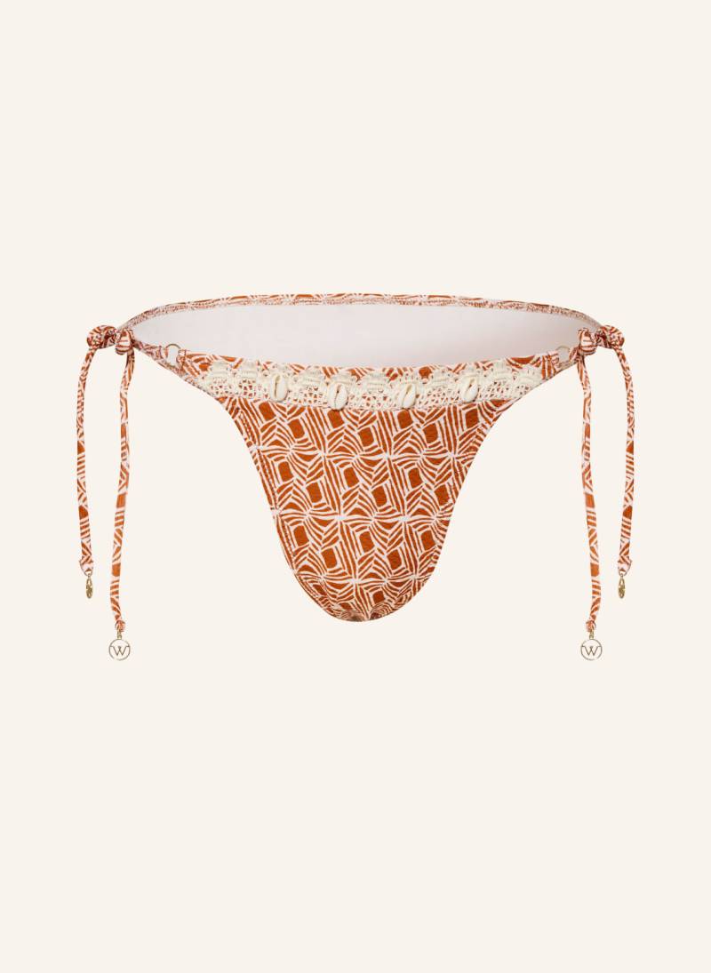 Watercult Triangel-Bikini-Hose Organic Moderns rosa von WATERCULT