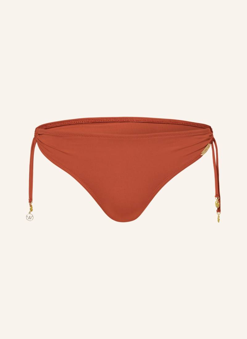 Watercult Triangel-Bikini-Hose Riviera Notes braun von WATERCULT