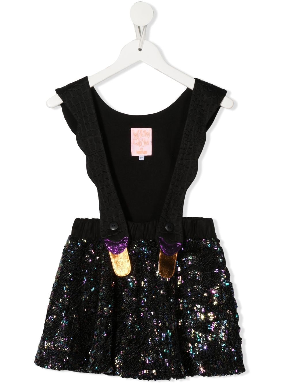 WAUW CAPOW by BANGBANG Bird Girl A-line dress - Black von WAUW CAPOW by BANGBANG