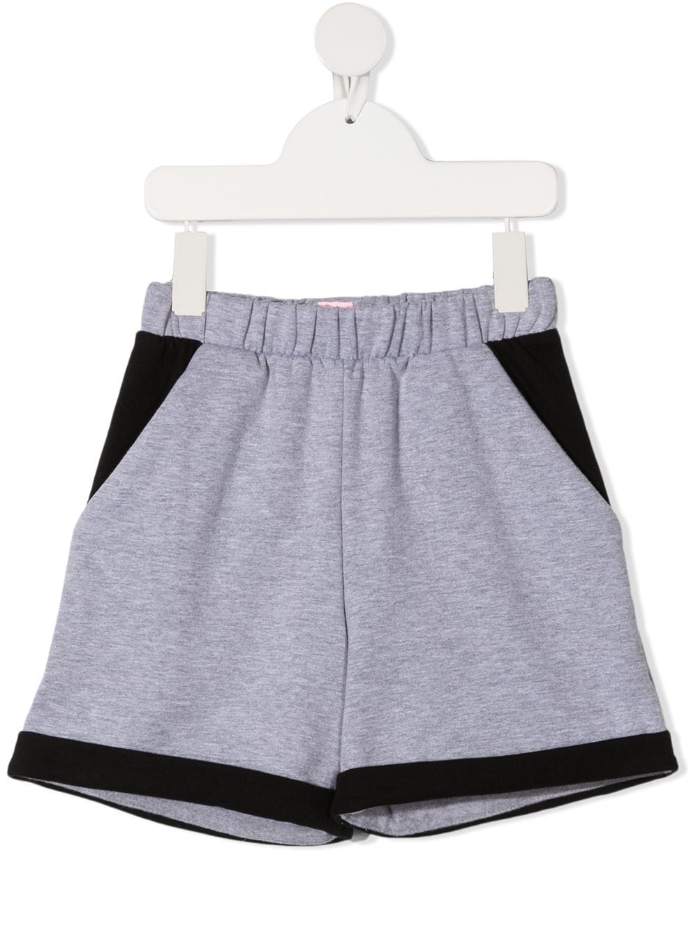 WAUW CAPOW by BANGBANG Ciao contrast-panel shorts - Grey von WAUW CAPOW by BANGBANG