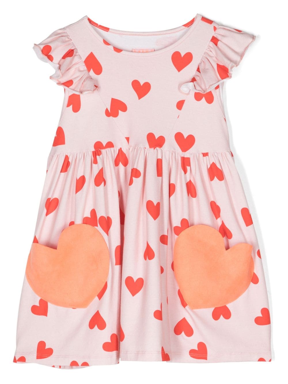 WAUW CAPOW by BANGBANG Clementine Lovely flared dress - Pink von WAUW CAPOW by BANGBANG