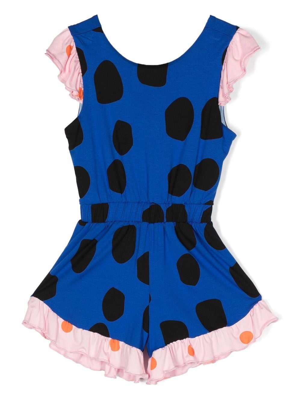 WAUW CAPOW by BANGBANG Columbia spot-print playsuit - Blue von WAUW CAPOW by BANGBANG