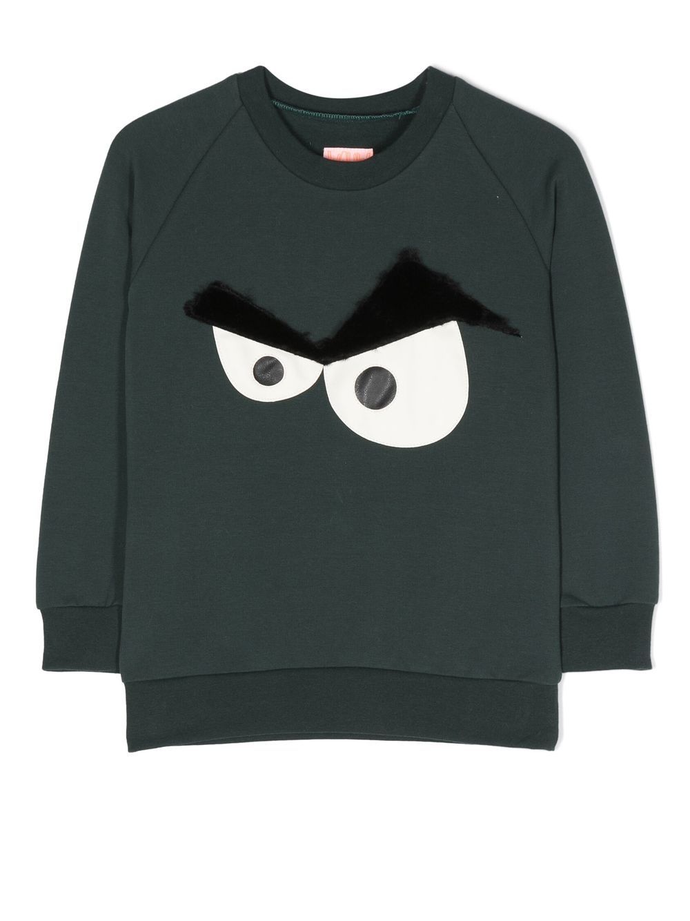 WAUW CAPOW by BANGBANG Cool Cooper crew neck sweatshirt - Green von WAUW CAPOW by BANGBANG