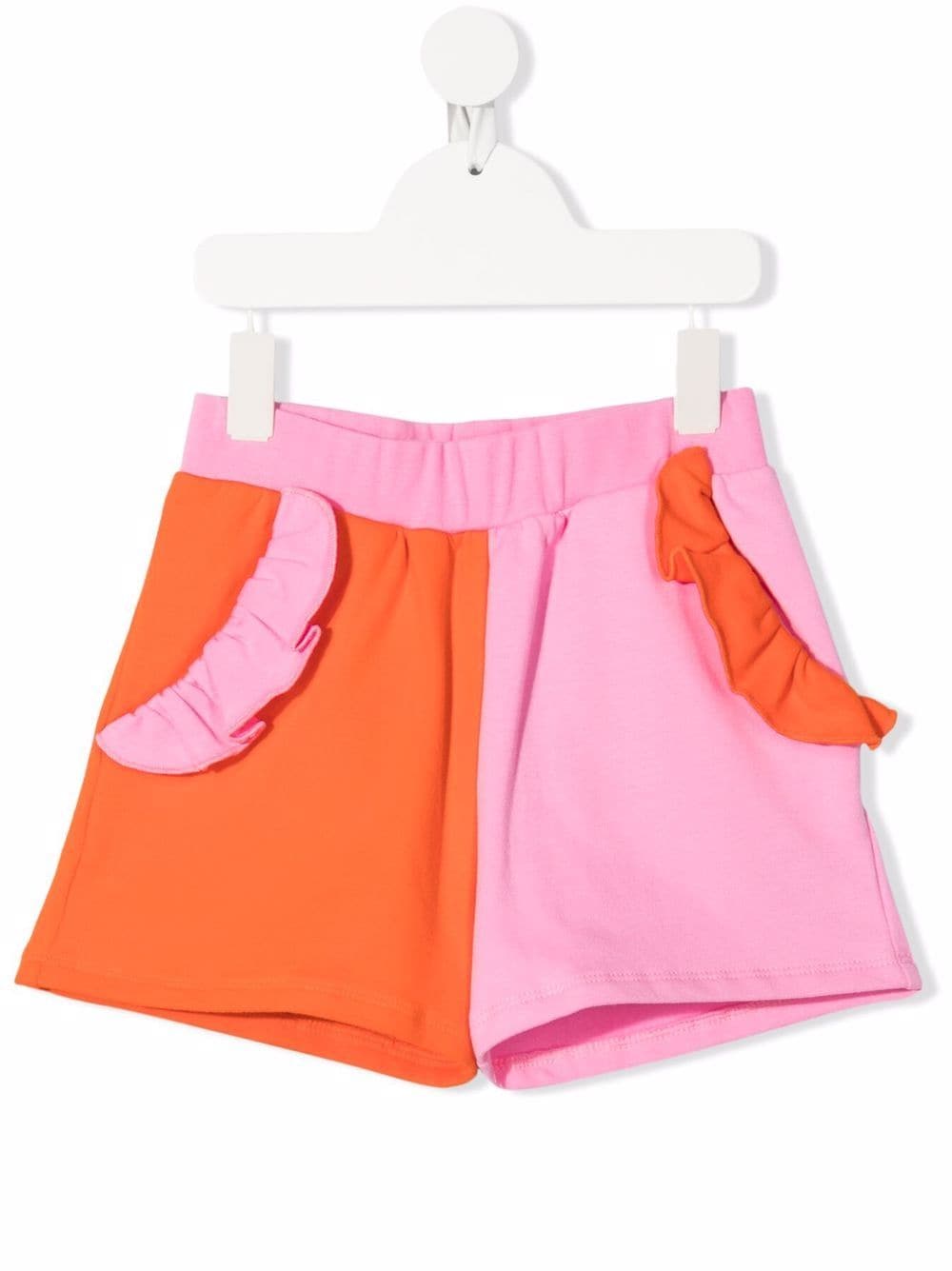 WAUW CAPOW by BANGBANG Fab Block jersey shorts - Pink von WAUW CAPOW by BANGBANG