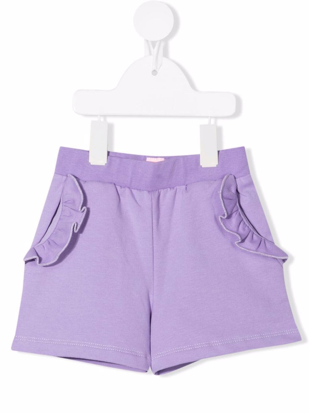 WAUW CAPOW by BANGBANG Fab cotton shorts - Purple von WAUW CAPOW by BANGBANG