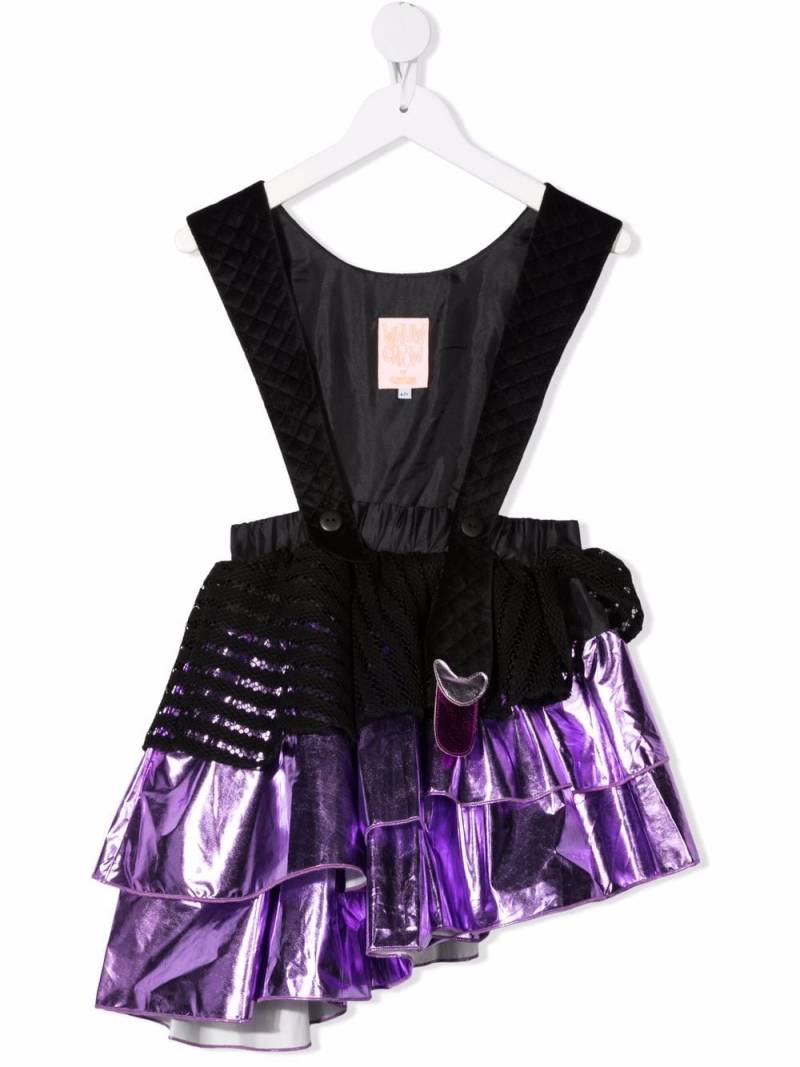 WAUW CAPOW by BANGBANG Fairytale layered dress - Black von WAUW CAPOW by BANGBANG