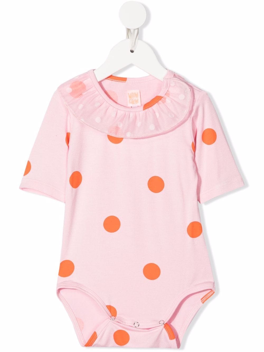 WAUW CAPOW by BANGBANG Sweety polka dot romper - Pink von WAUW CAPOW by BANGBANG