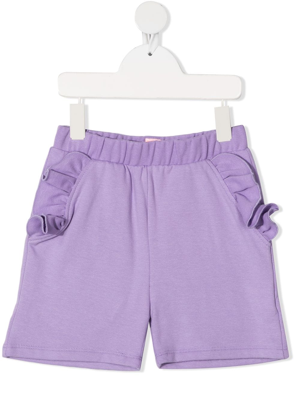 WAUW CAPOW by BANGBANG ruffle-trimmed shorts - Purple von WAUW CAPOW by BANGBANG