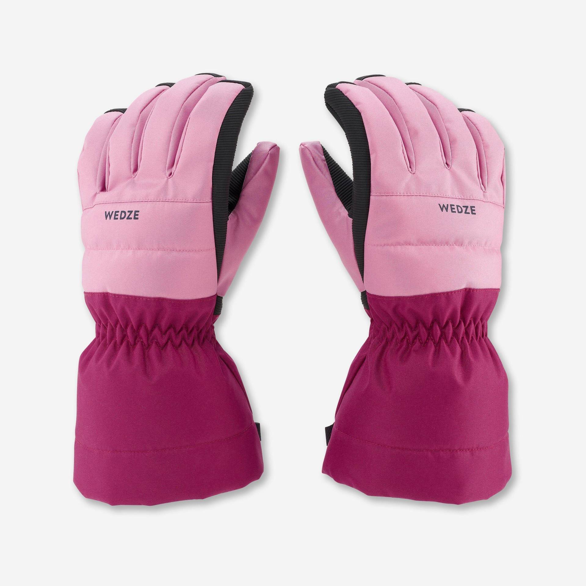 Handschuhe - 500 Unisex Pink 128 von WEDZE