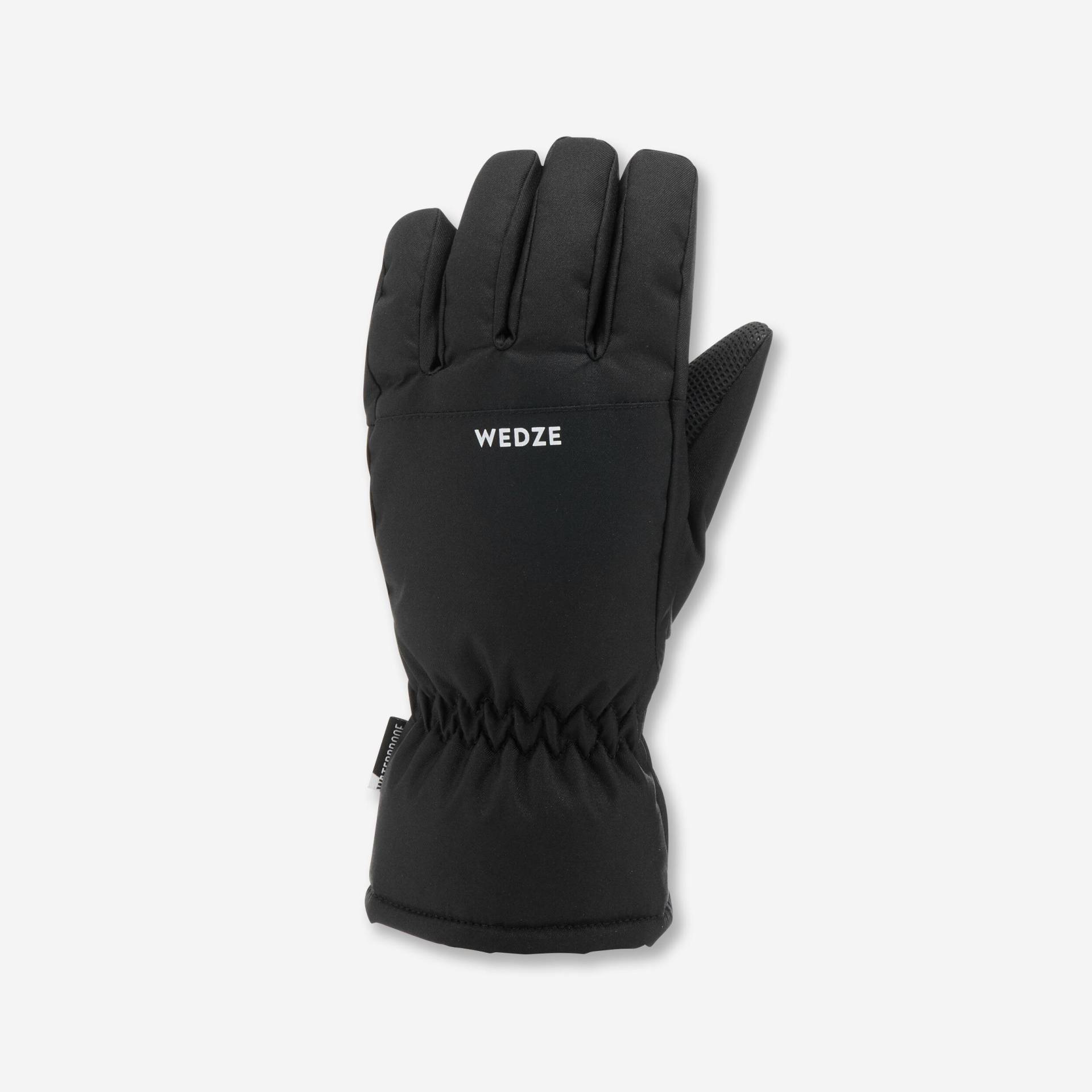 Handschuhe - Gl 100 Unisex Schwarz 140 von WEDZE