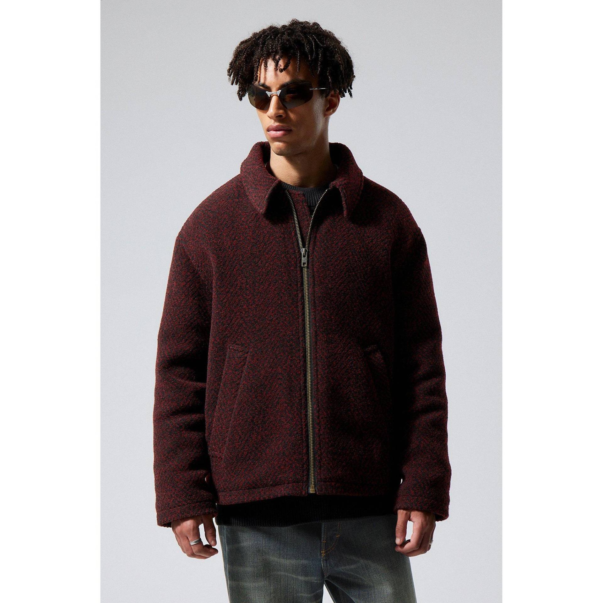 Jacke Herren Rot S von WEEKDAY