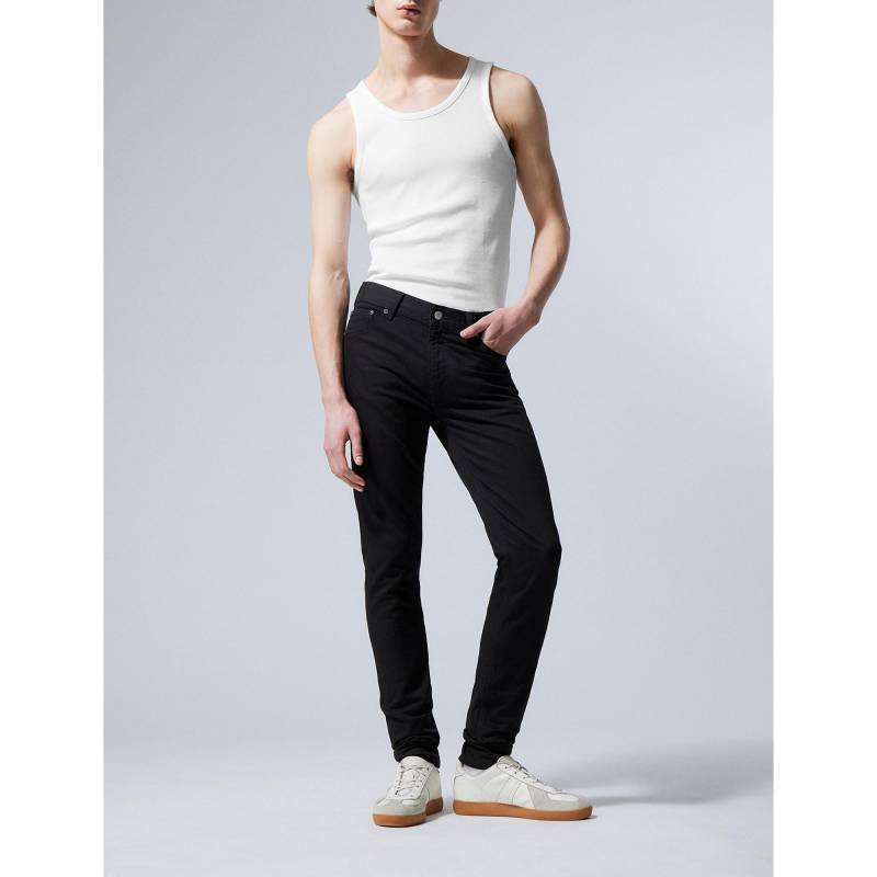 Jeans, Skinny Fit Herren Black L30/W31 von WEEKDAY