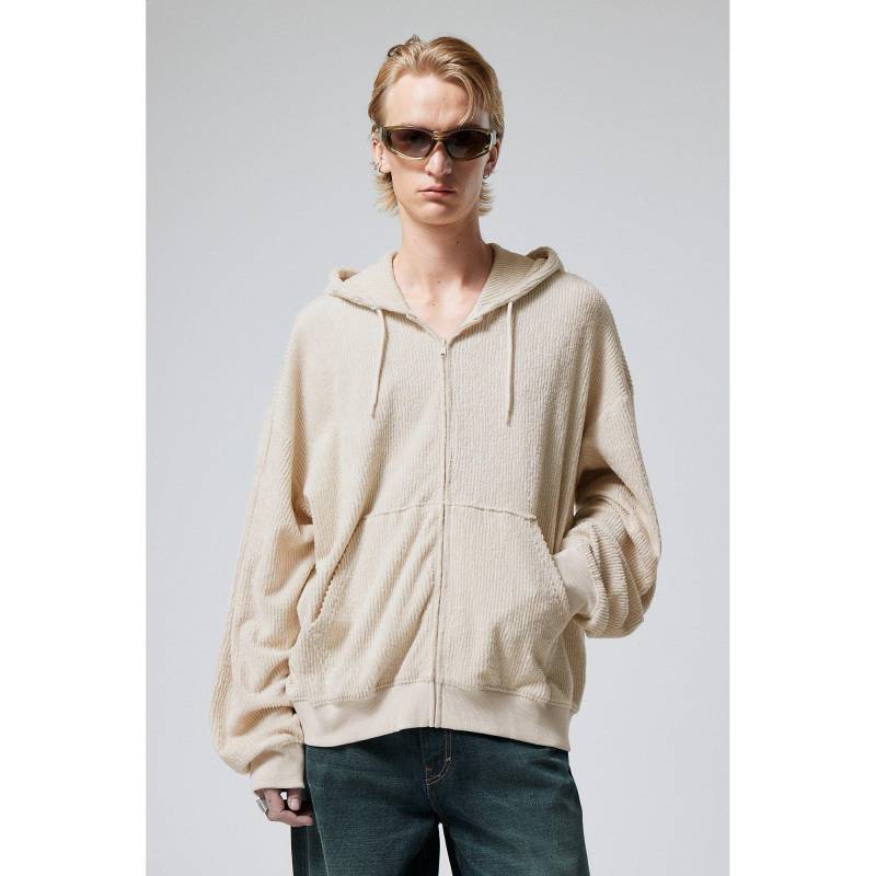 Sweatjacke Herren Grün L von WEEKDAY