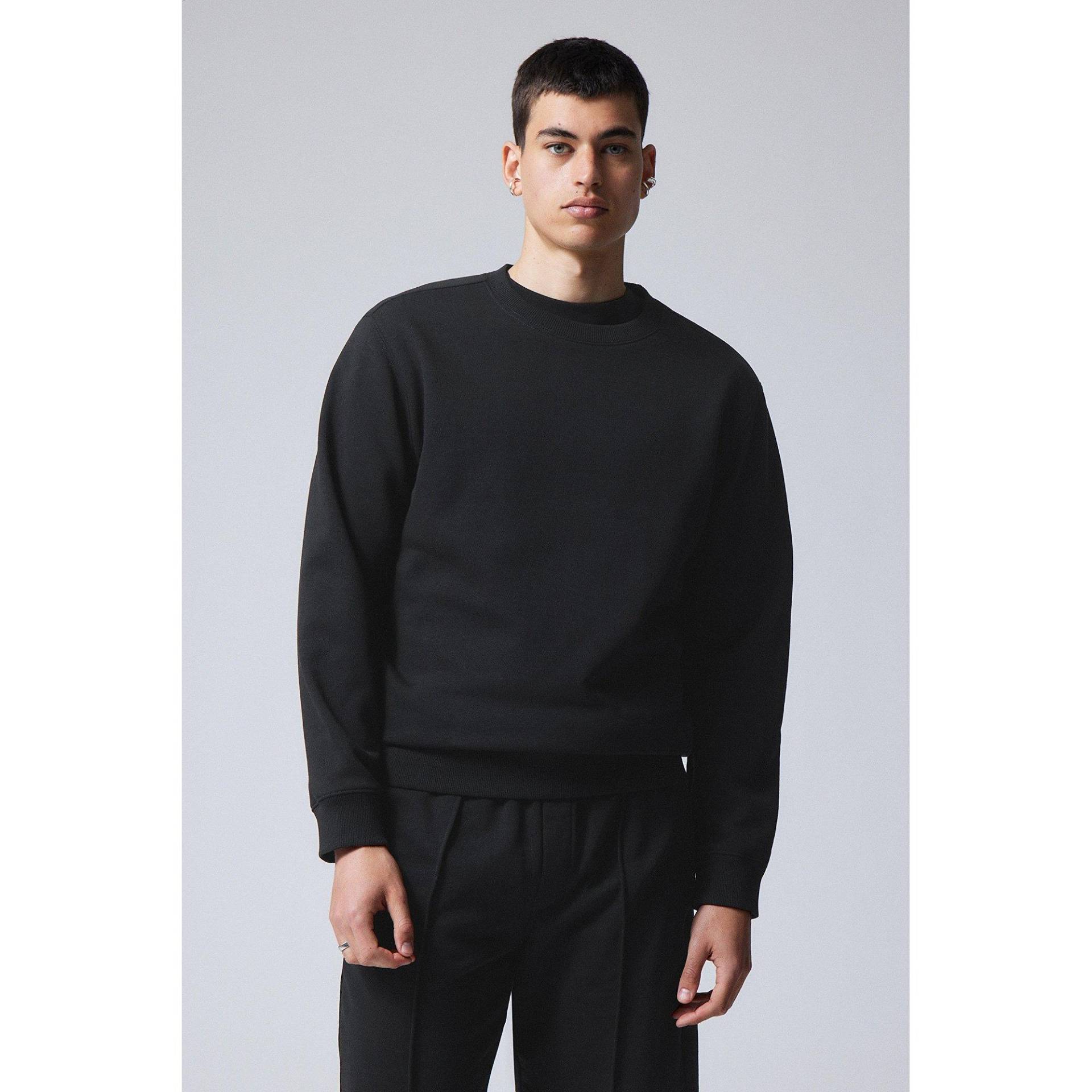 Sweatshirt Herren Black M von WEEKDAY