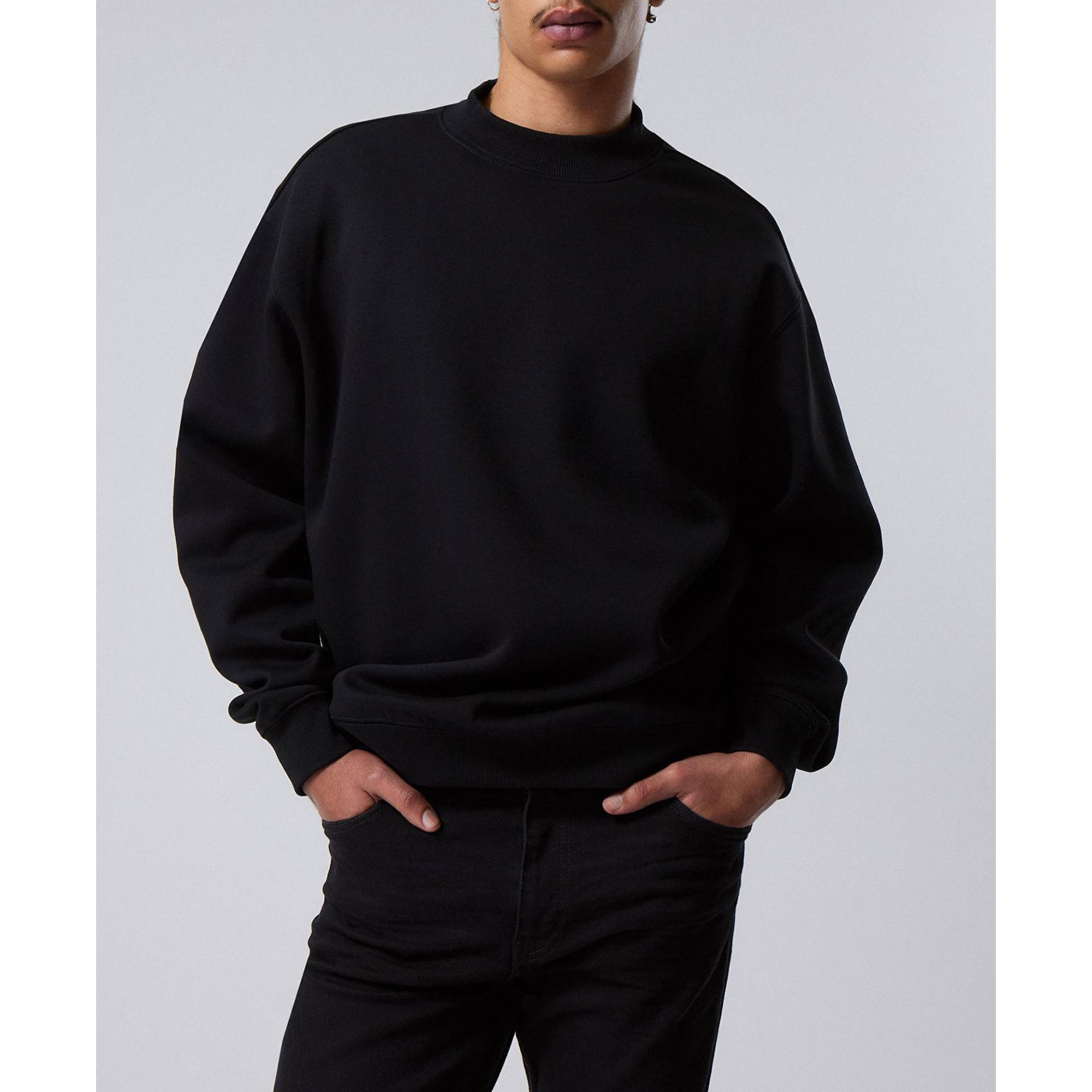 Sweatshirt Herren Black M von WEEKDAY