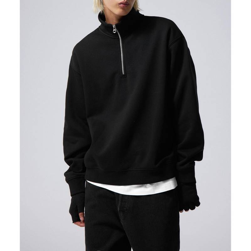 Sweatshirt Herren Black M von WEEKDAY