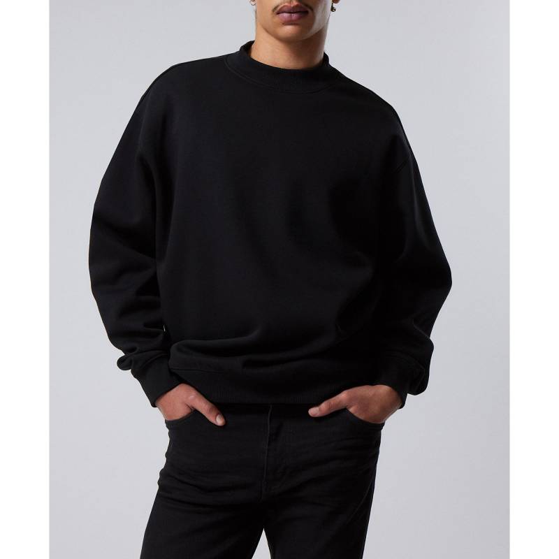 Sweatshirt Herren Black S von WEEKDAY