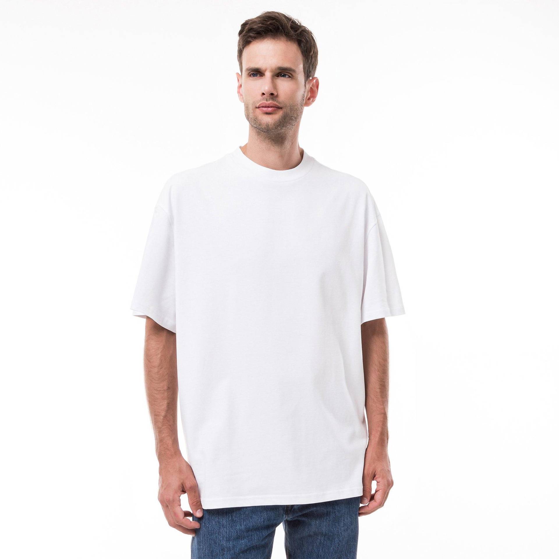 T-shirt Herren Weiss M von WEEKDAY