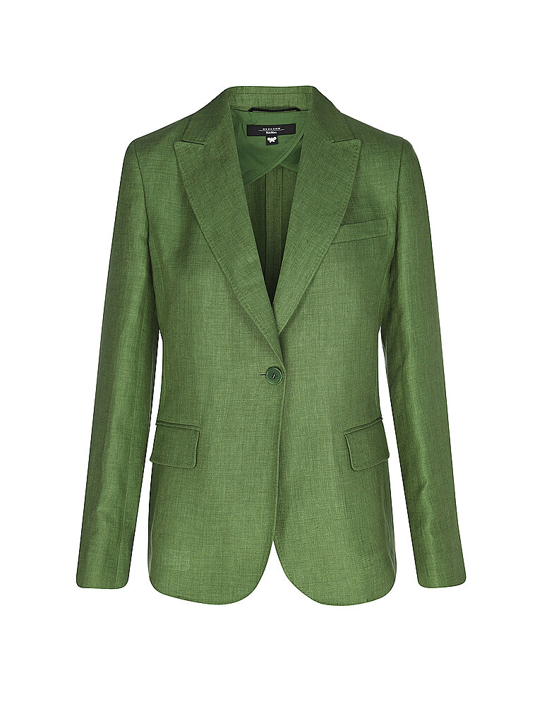 WEEKEND MAX MARA Leinenblazer NALUT grün | 38 von WEEKEND MAX MARA