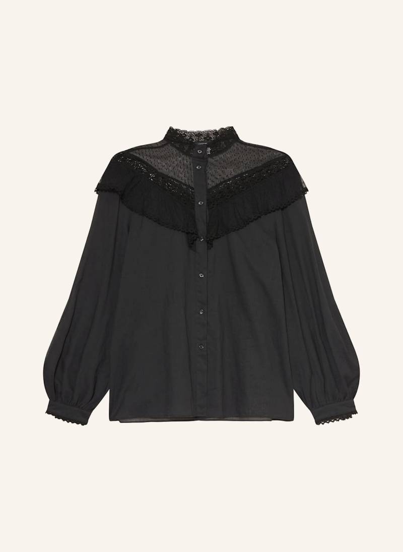 Weekend Max Mara Bluse Astice Mit Lochspitze schwarz von WEEKEND Max Mara