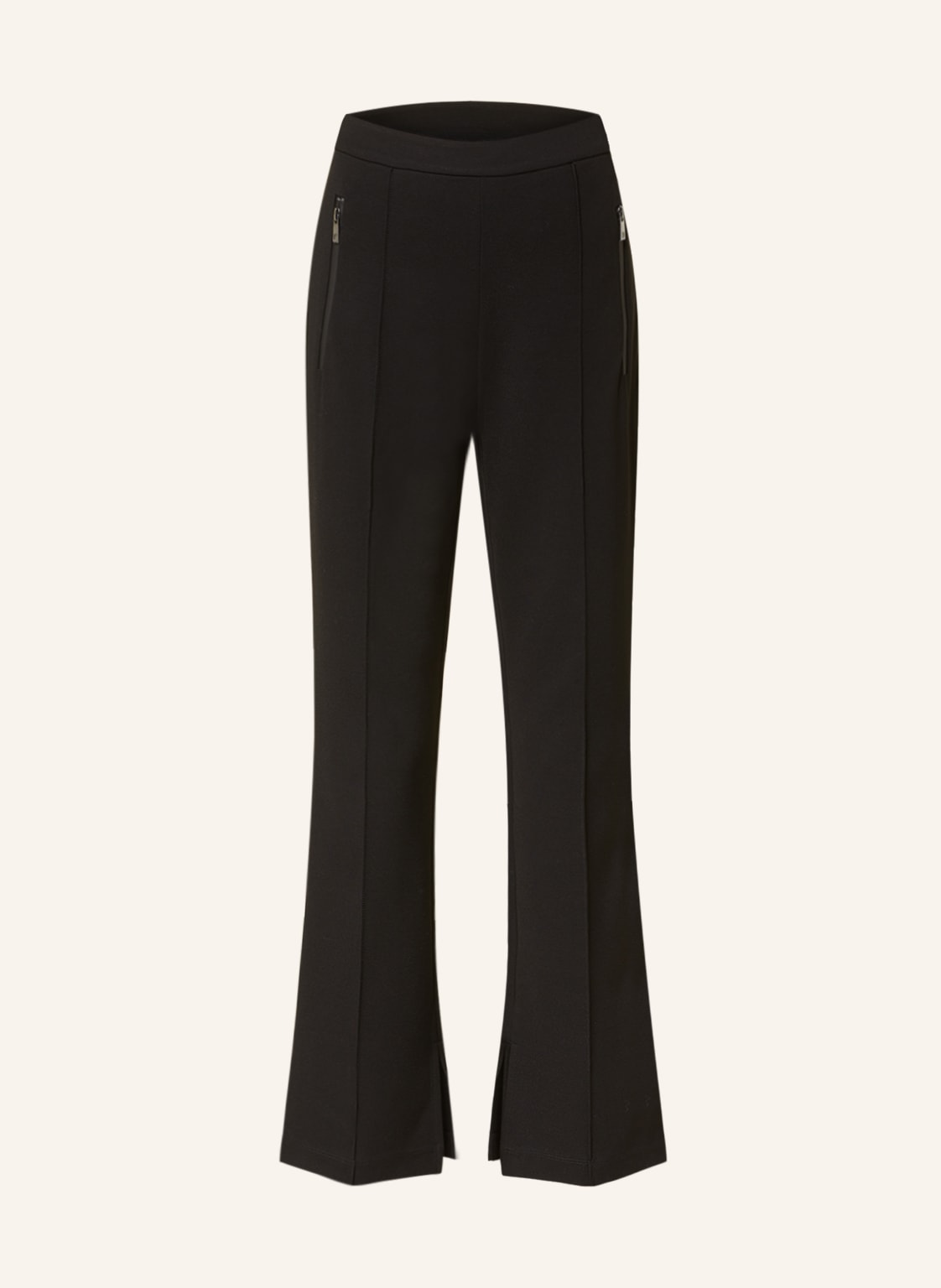 Weekend Max Mara Bootcut-Hose Goya Aus Jersey schwarz von WEEKEND Max Mara