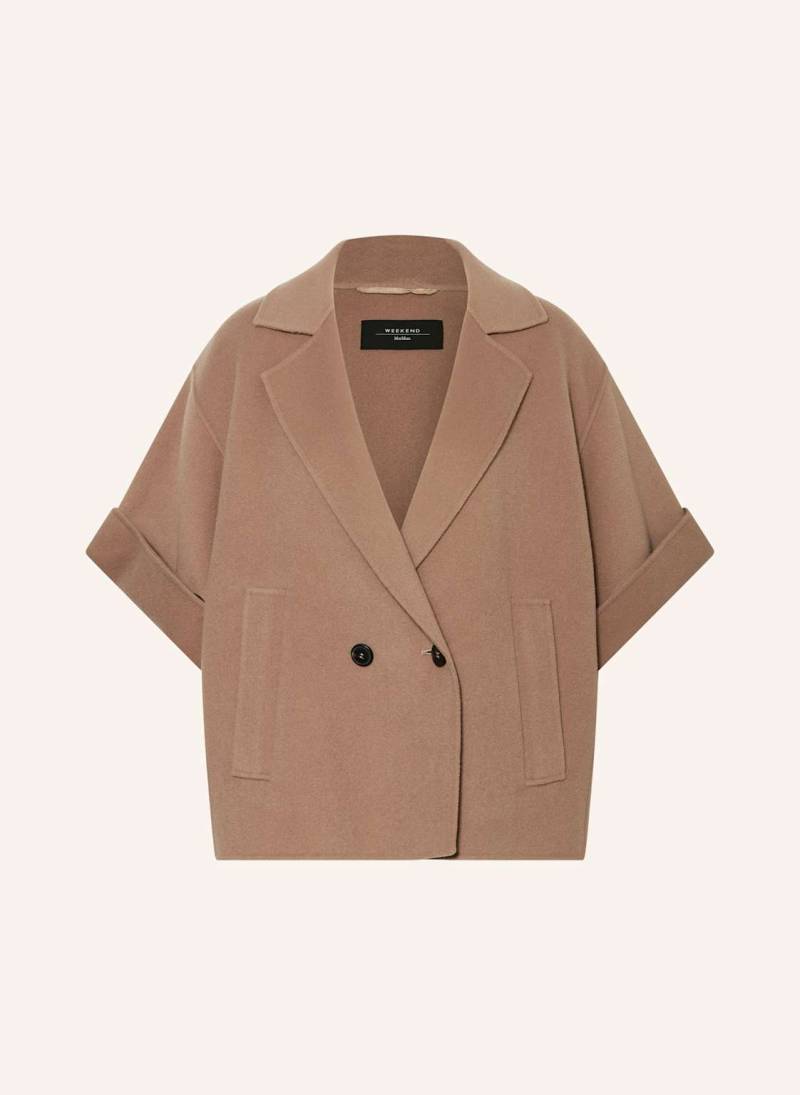 Weekend Max Mara Cabanjacke Pera braun von WEEKEND Max Mara