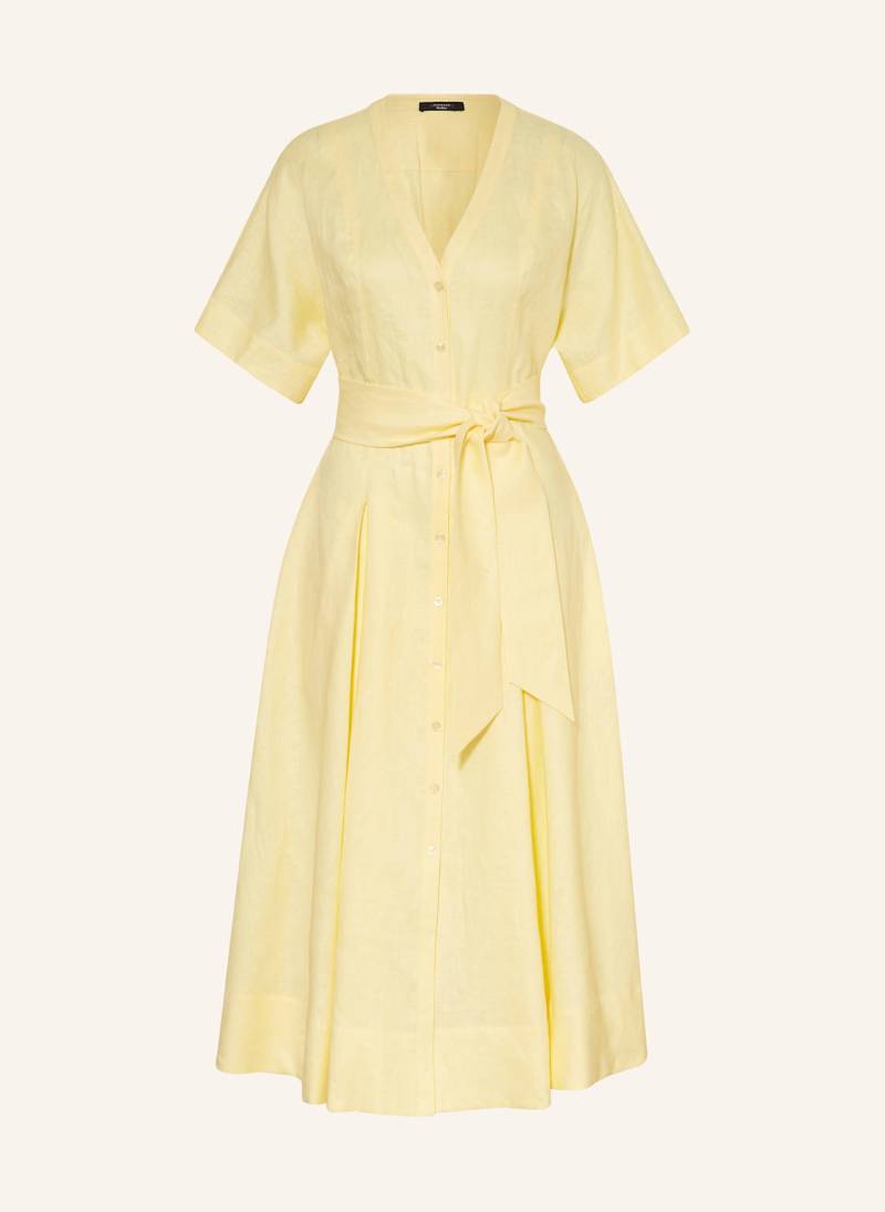 Weekend Max Mara Leinenkleid Assenzi gelb von WEEKEND Max Mara