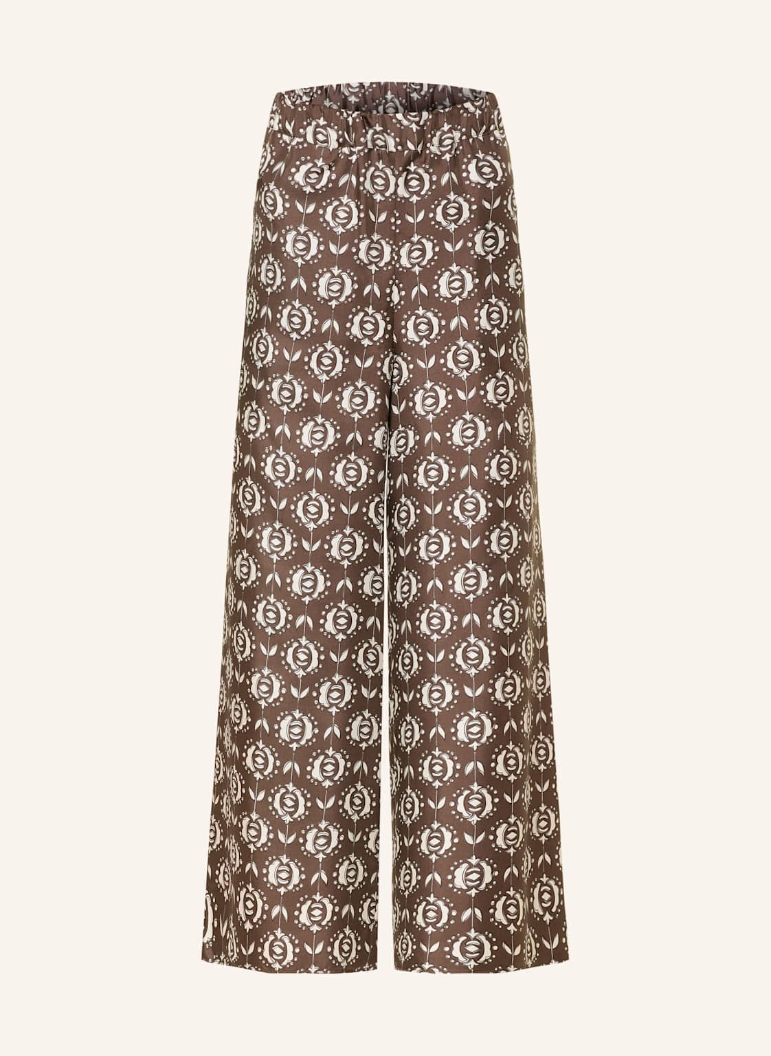 Weekend Max Mara Marlenehose Tortona Aus Seide braun Weekend Max Mara Marlenehose Tortona Aus Seide braun von WEEKEND Max Mara